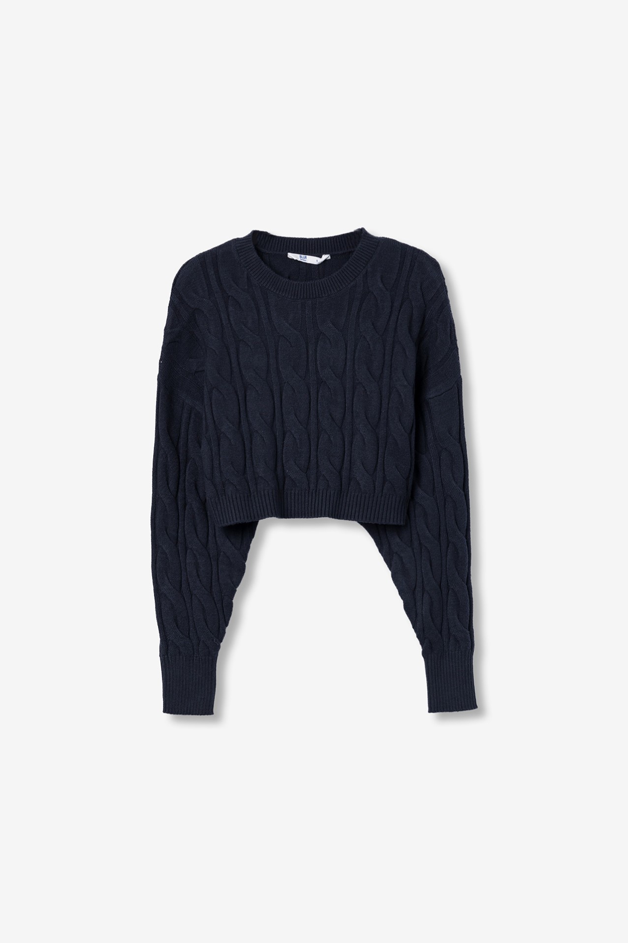 Camisola Oversize Azul-marinho