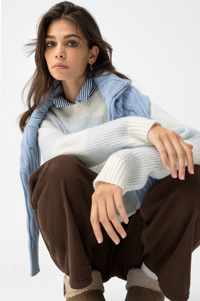 Camisola Oversize Tricotada