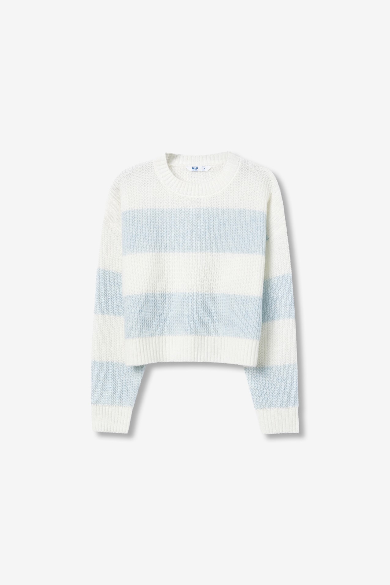 Striped Oversize Knit Sweater