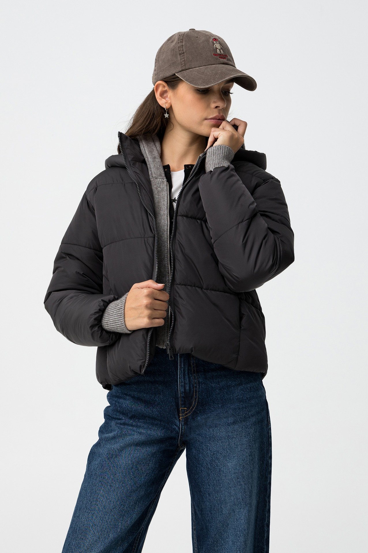 Quilted Jacket with Fleece Lining