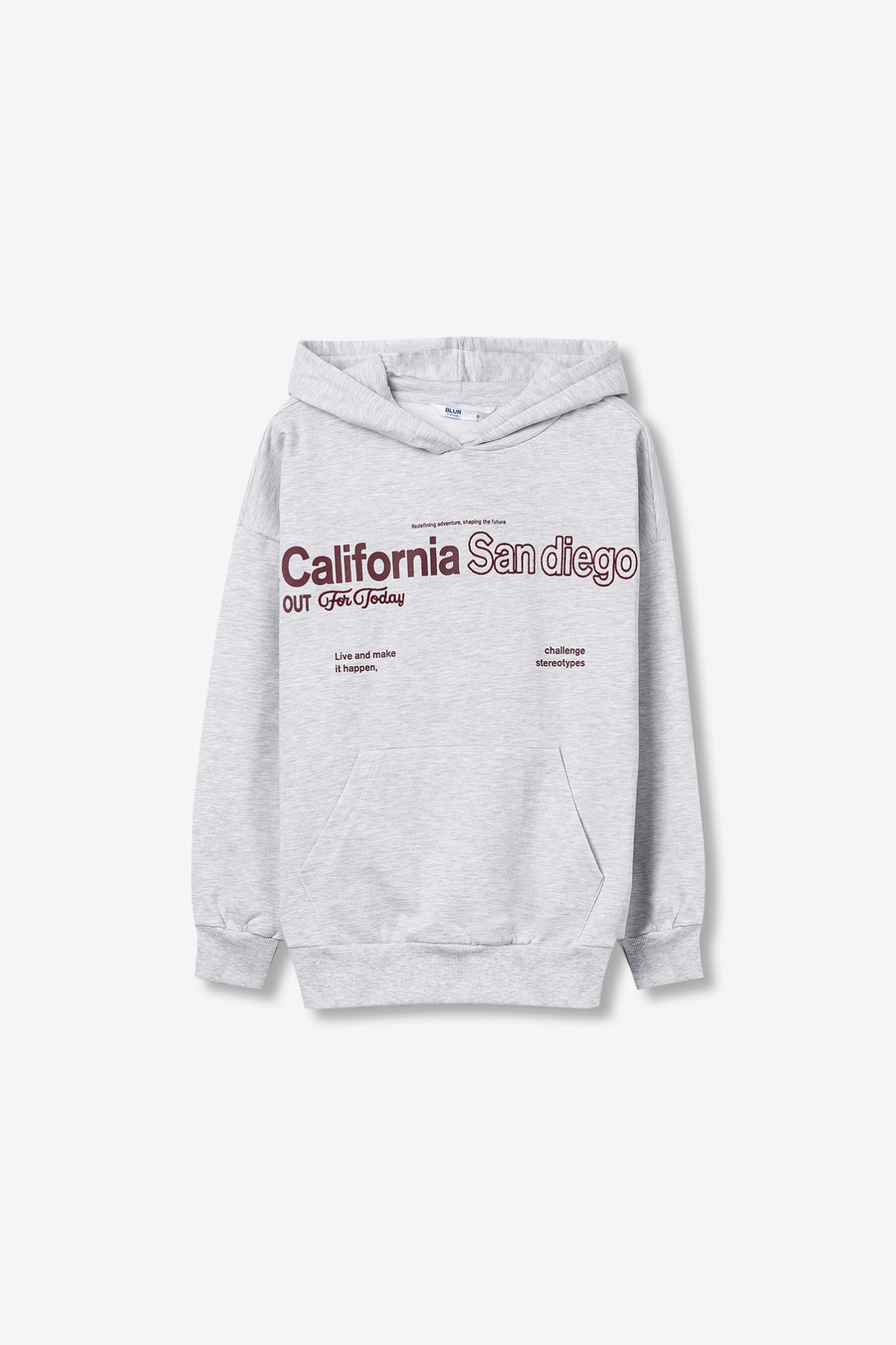 Oversized Grey Hoodie