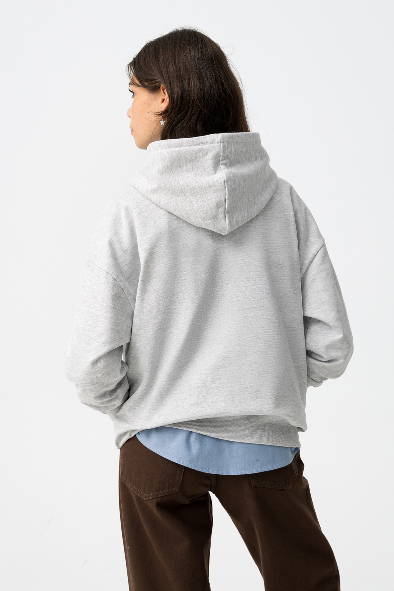 Oversized Grey Hoodie