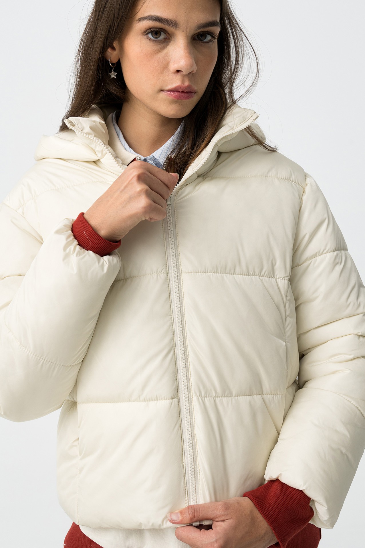 Quilted Jacket with Fleece Lining