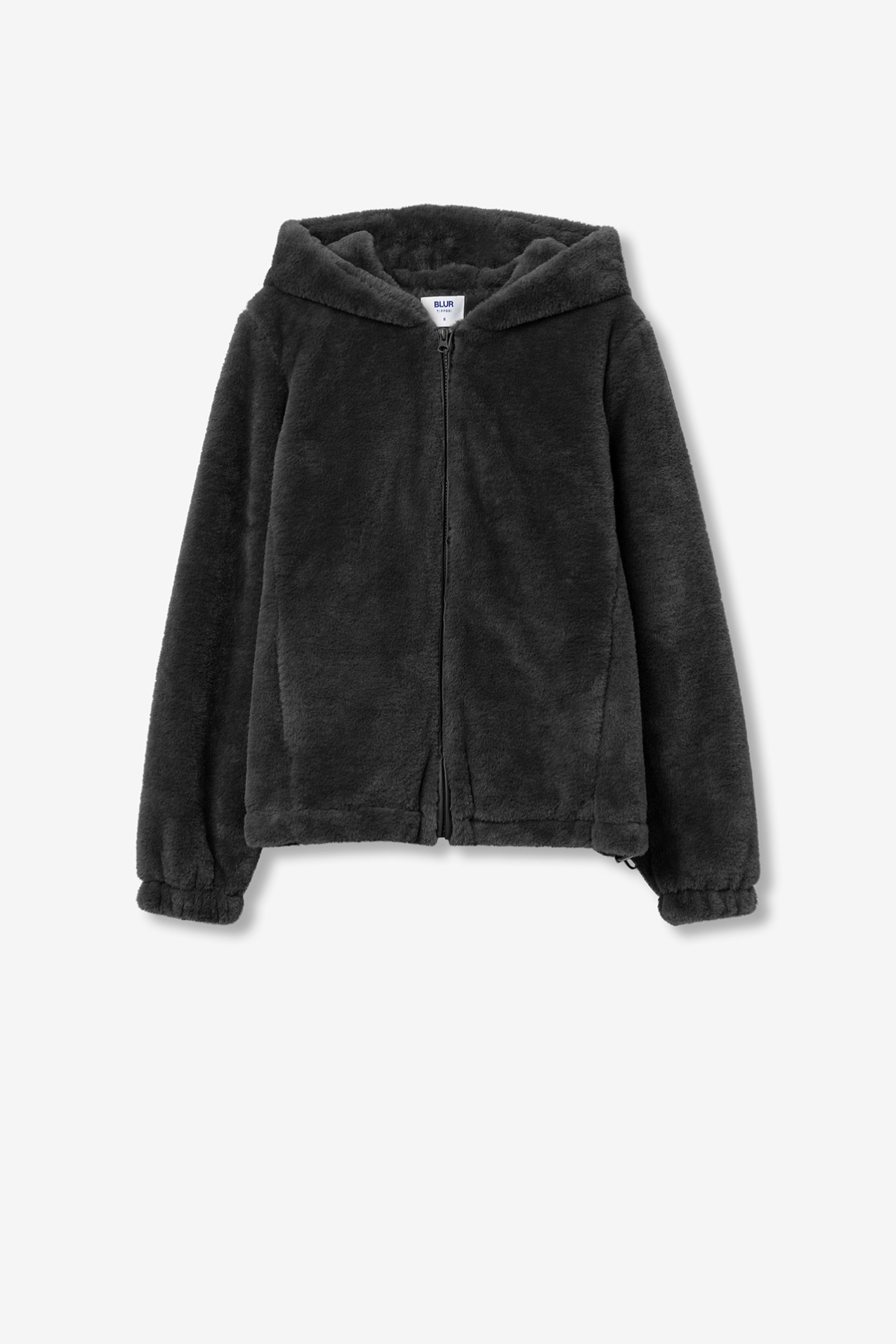 Abrigo Regular de Pelo Sinttico