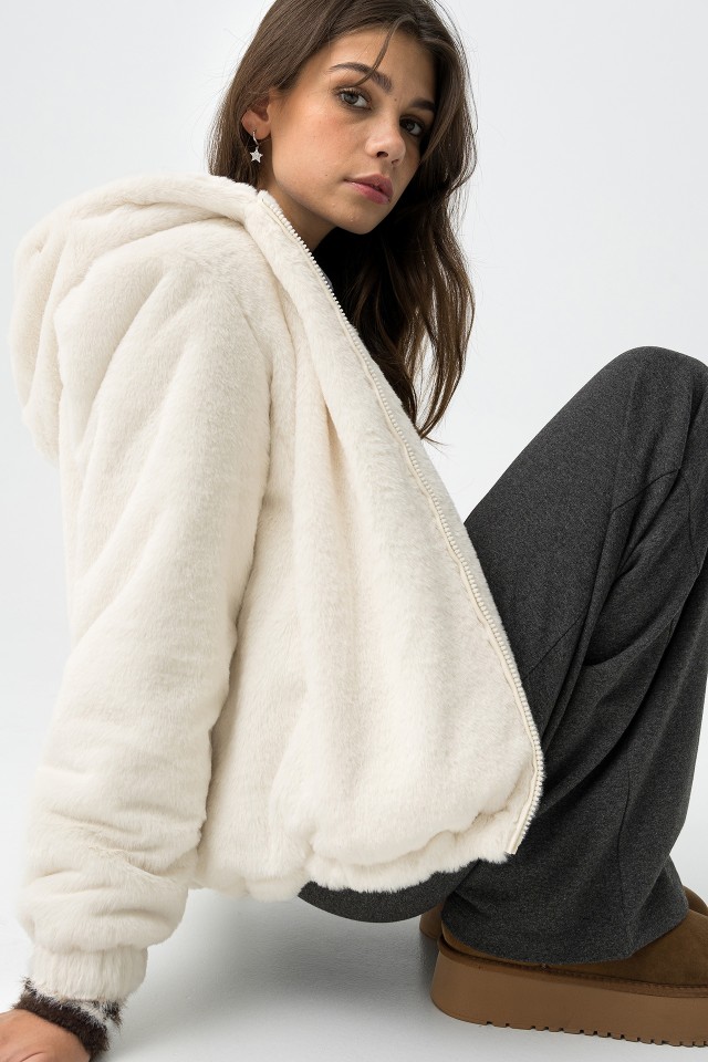 Regular Faux Fur Coat