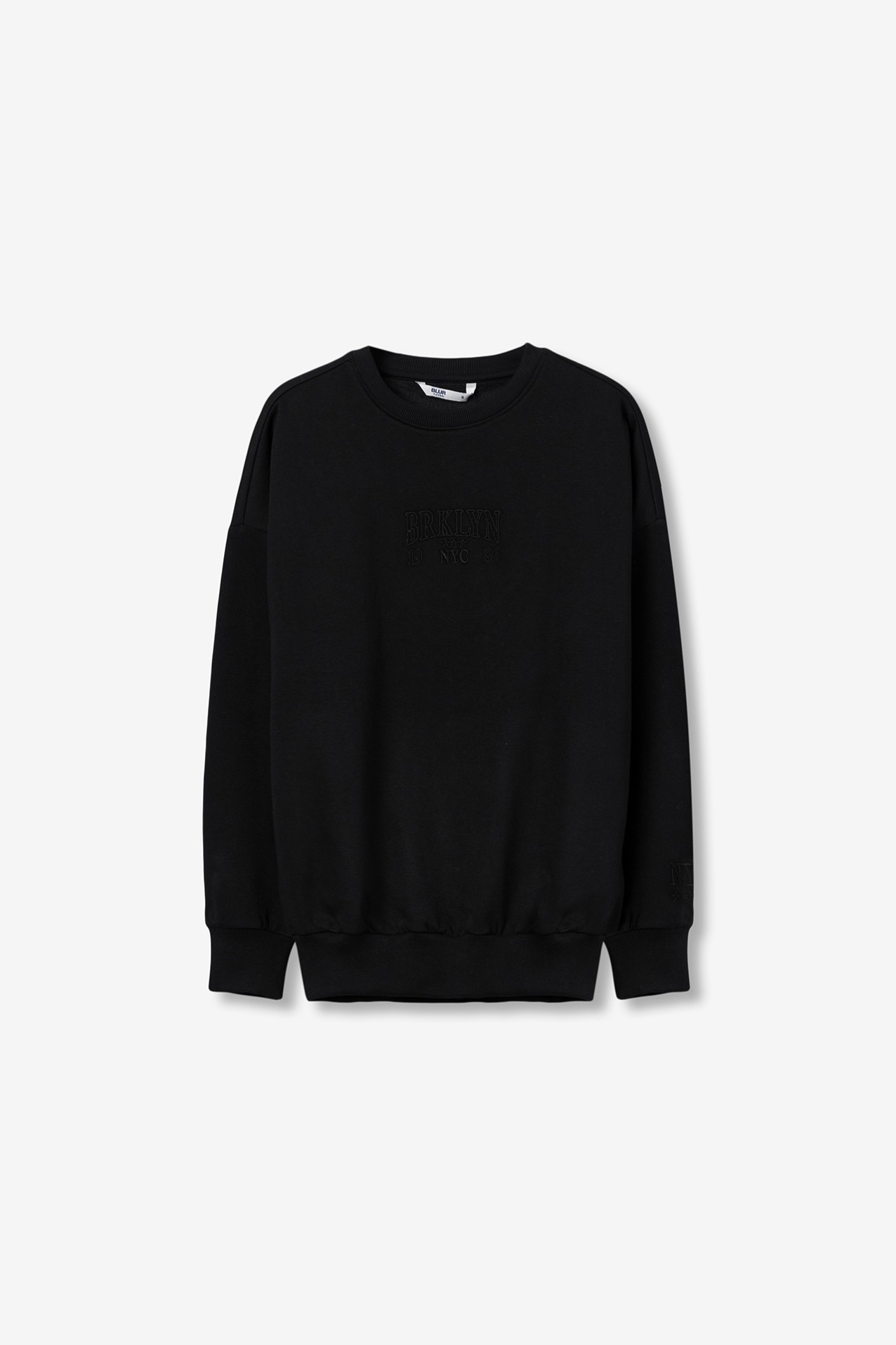 Black Oversize Sweatshirt