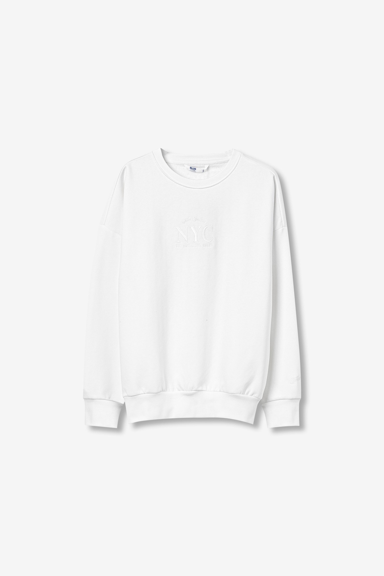 White Oversize Sweatshirt