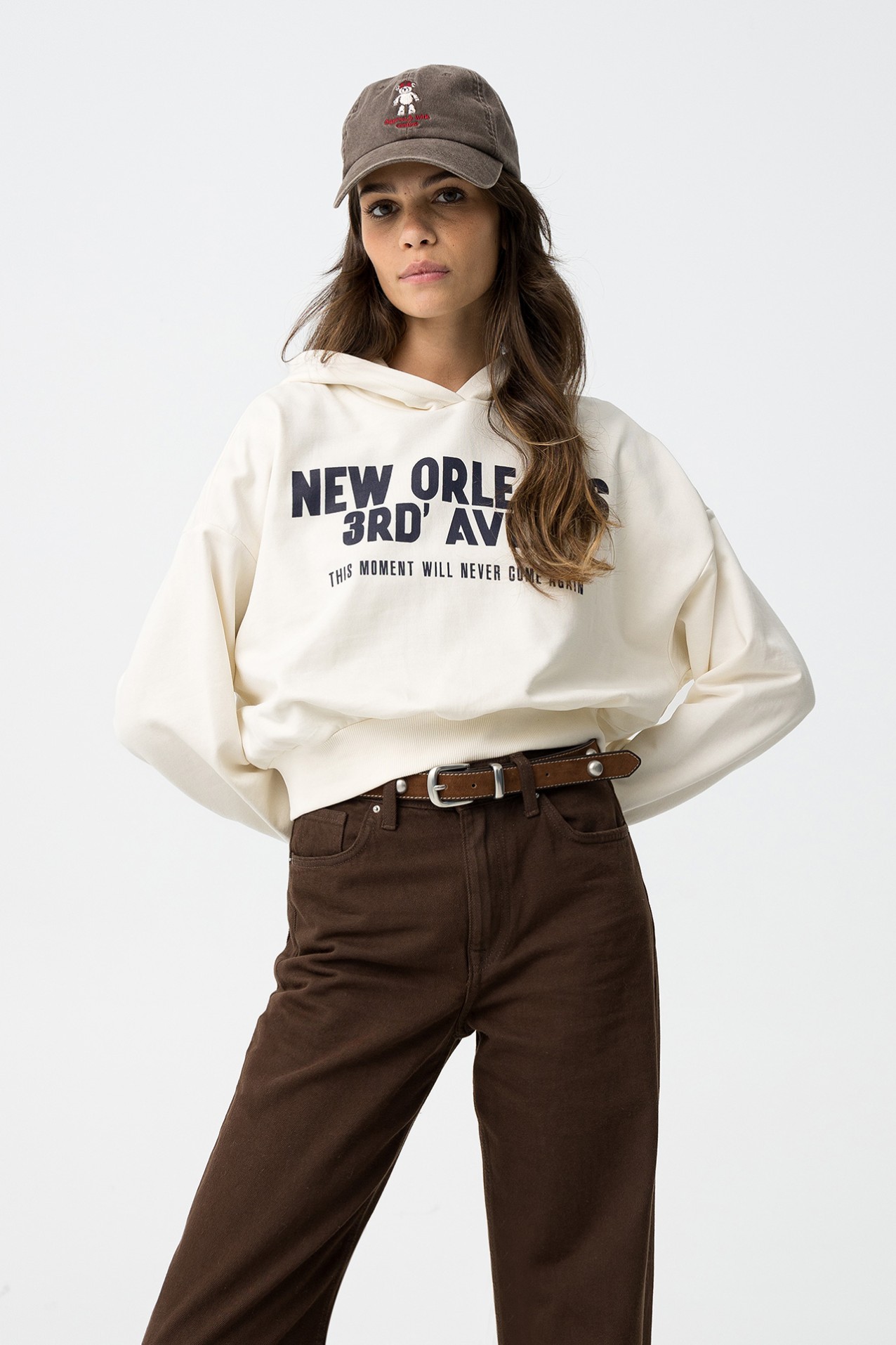 Hoodie Oversize Branco