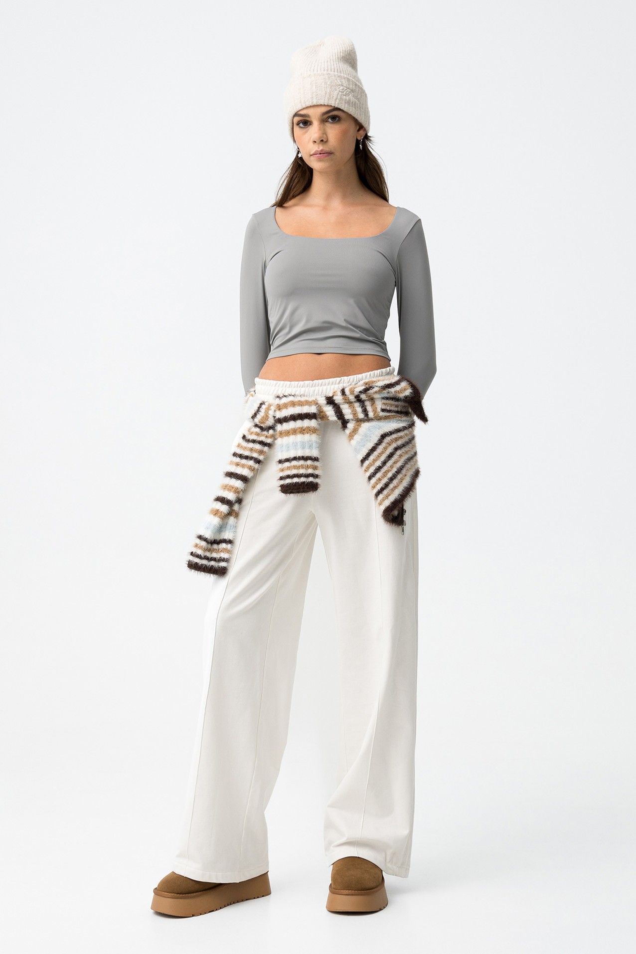 Long Sleeve Grey T-shirt