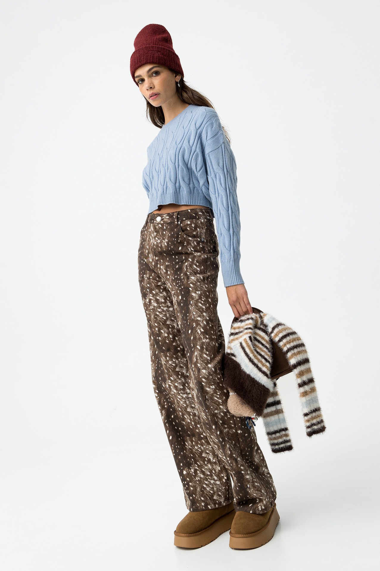 Calas Wide Leg Estampadas