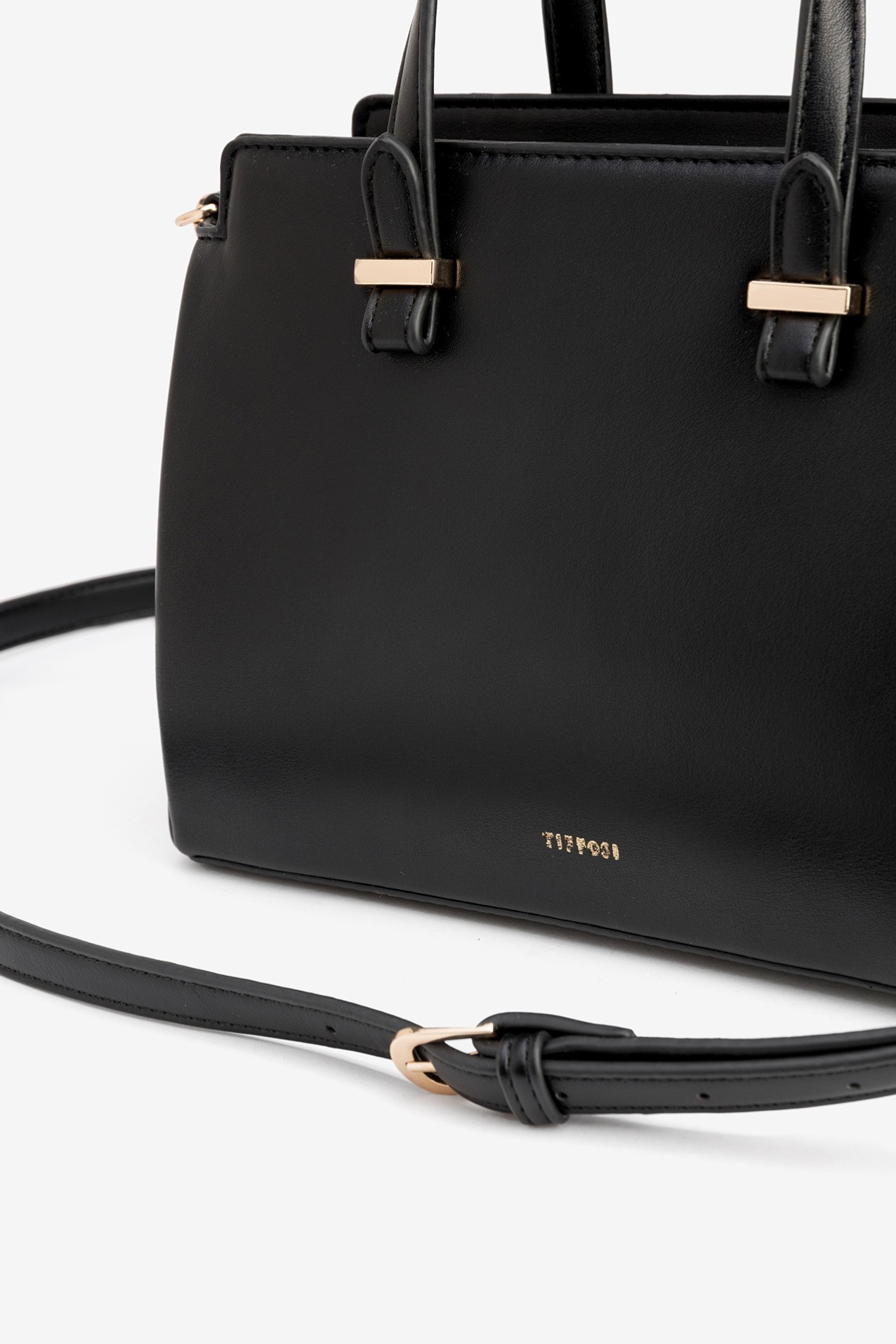 Sleek Black City Bag