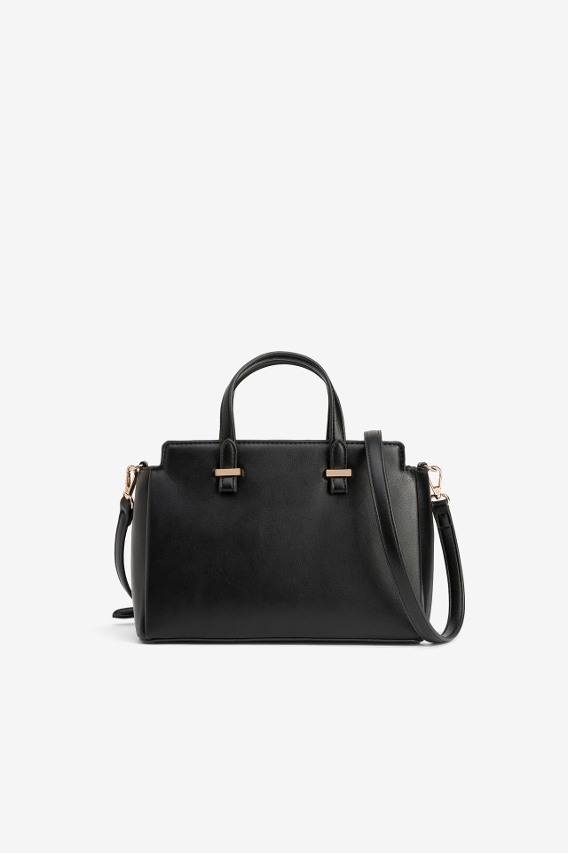 Sleek Black City Bag