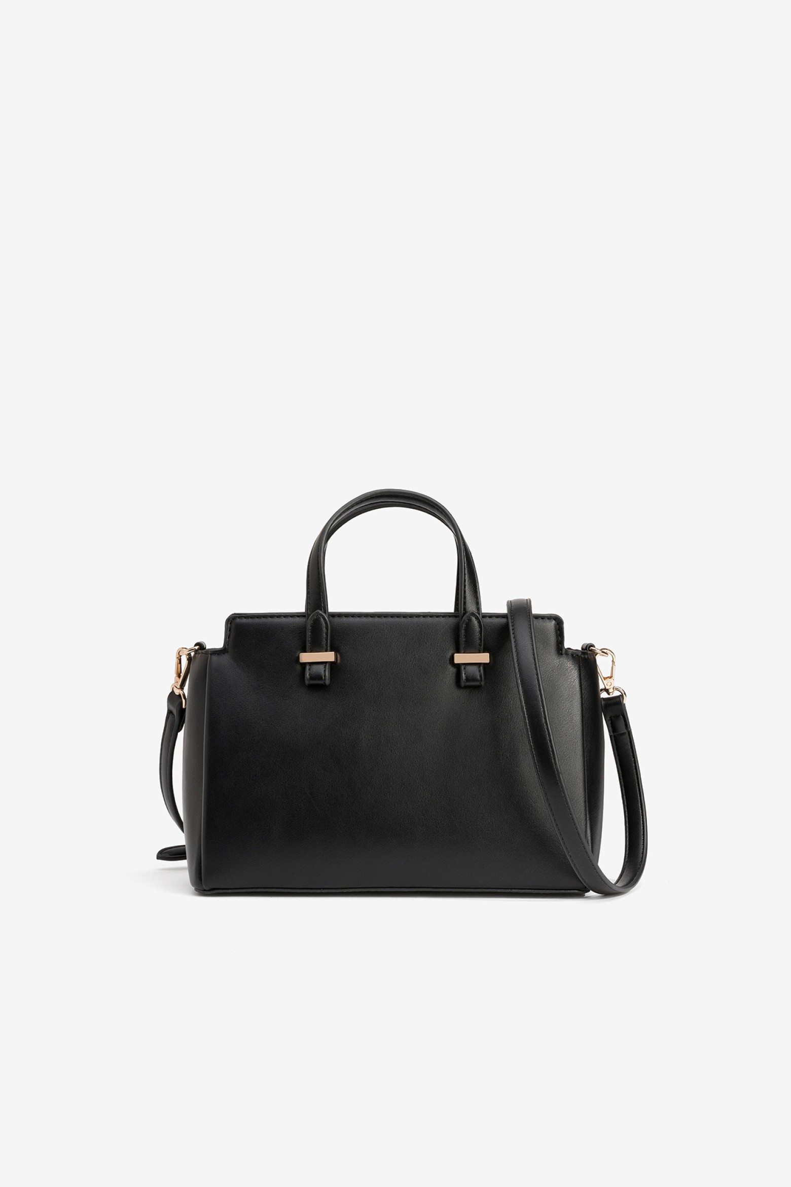 Sleek Black City Bag