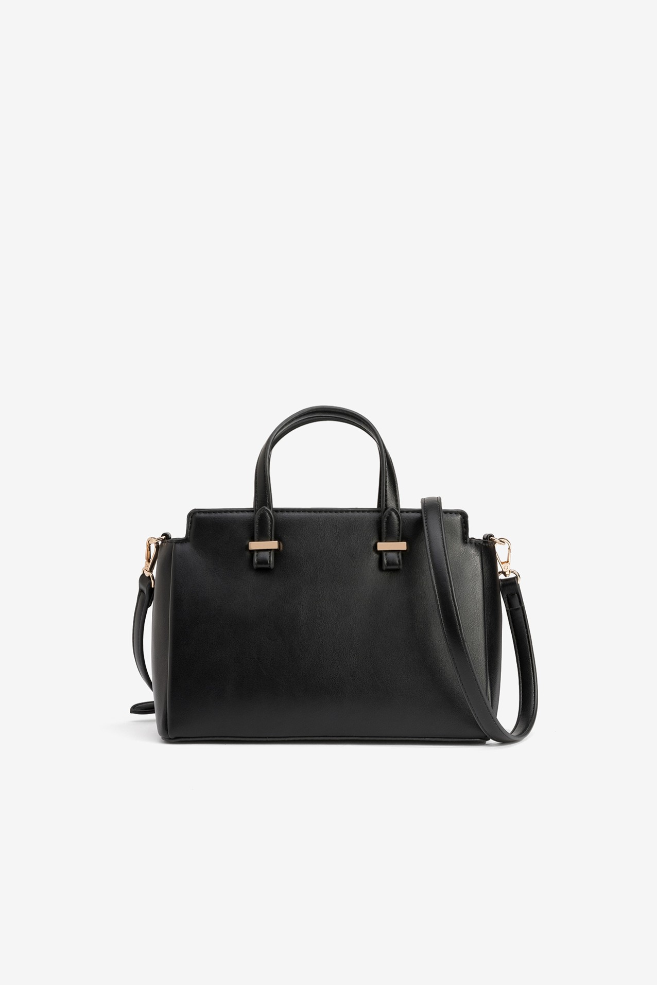 Sleek Black City Bag