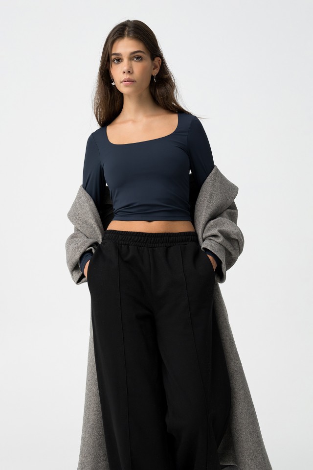 T-shirt Super Slim Azul