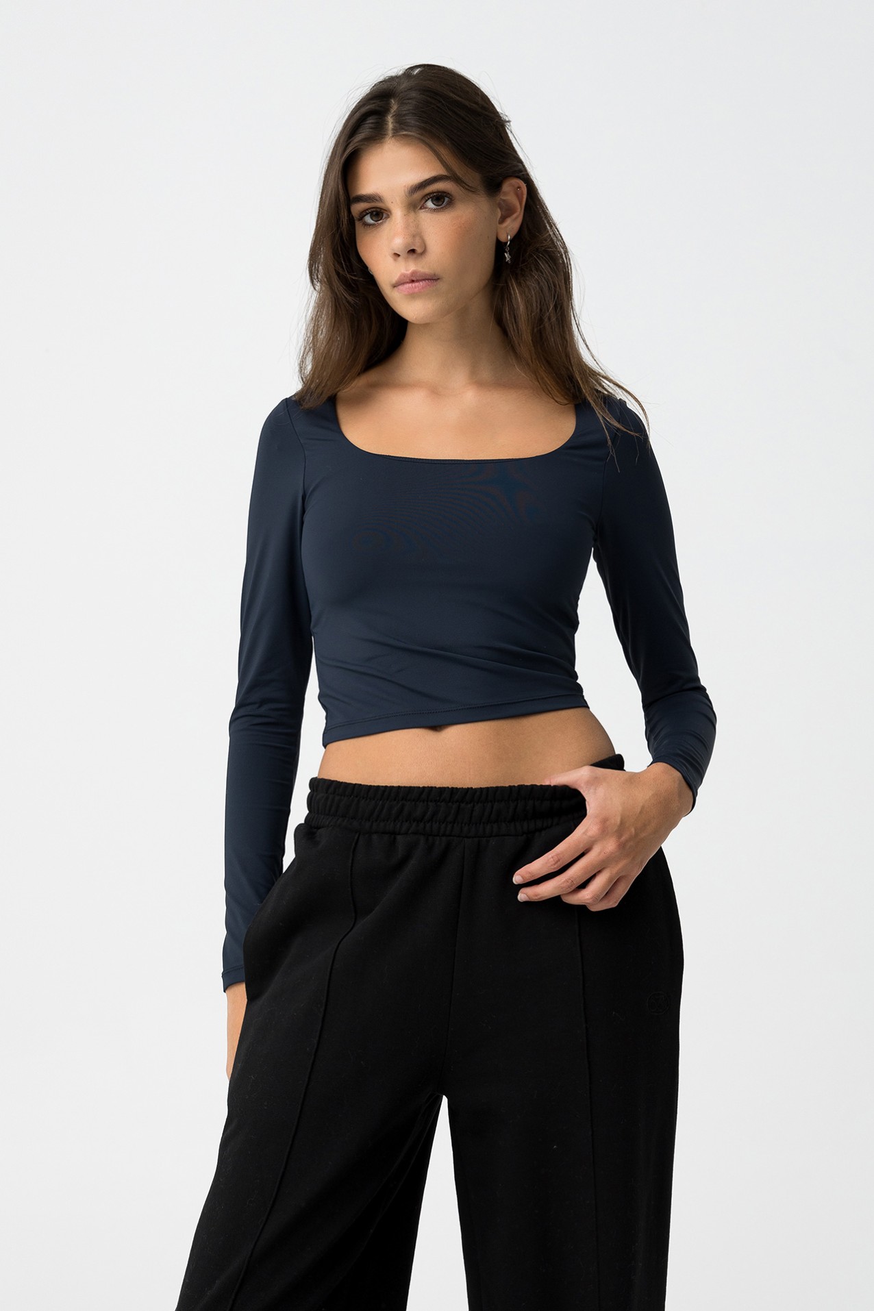 Navy Long Sleeve T-shirt