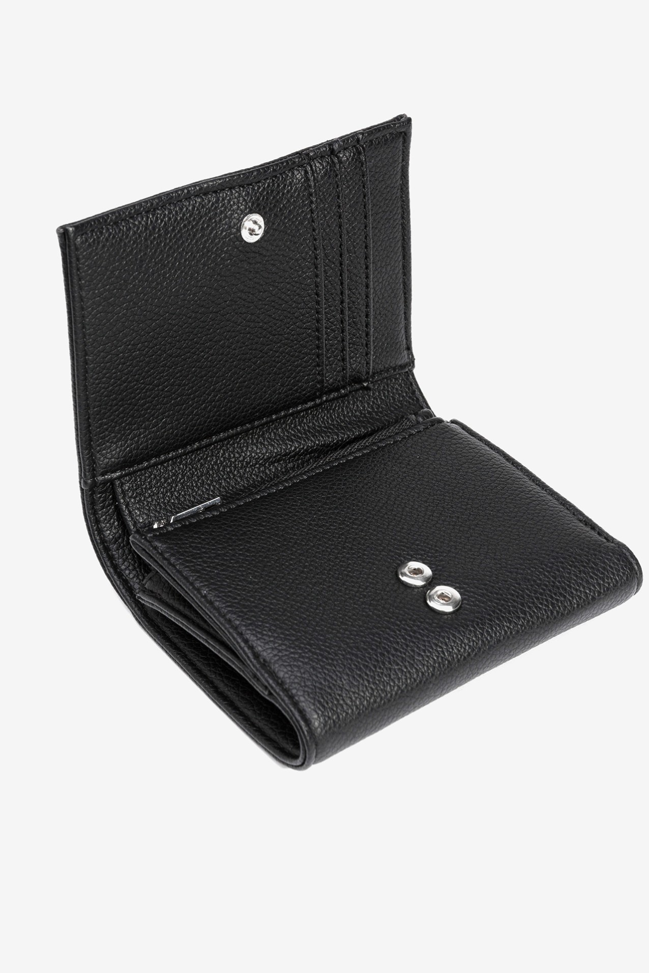 Textured Faux Leather Wallet