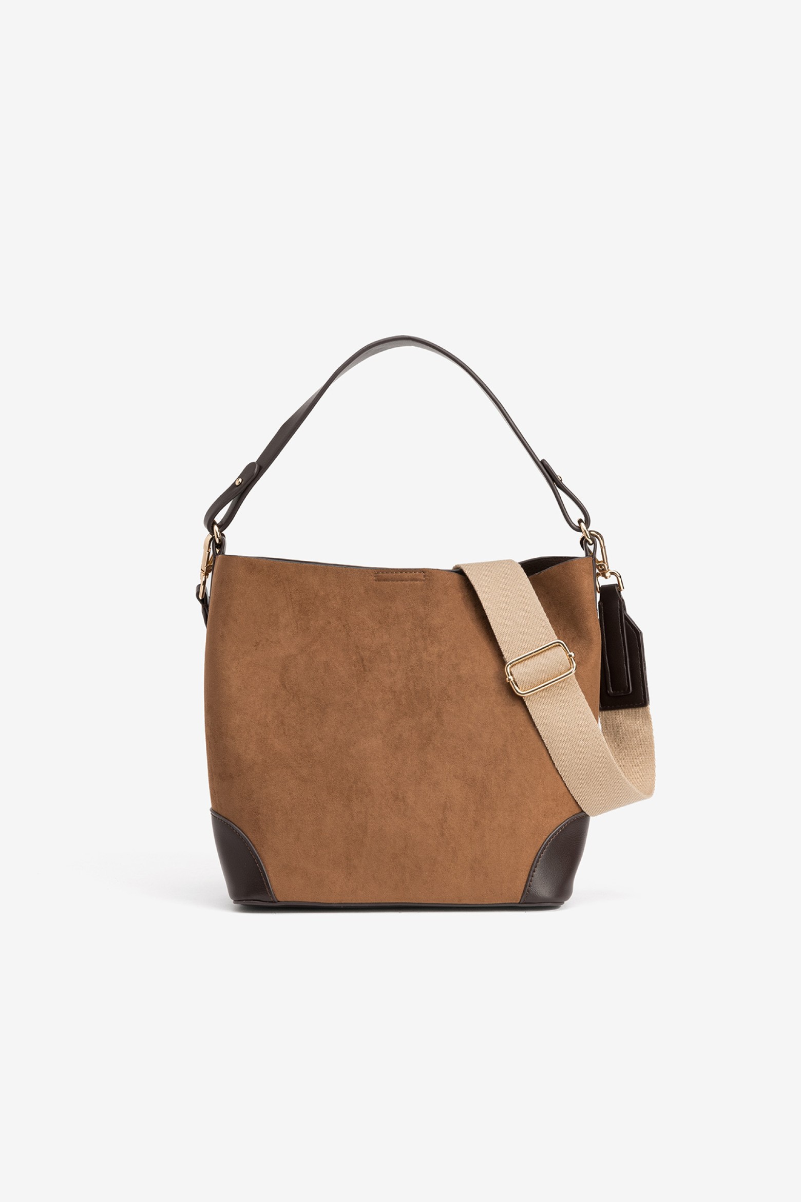 Brown Adjustable Strap Bag