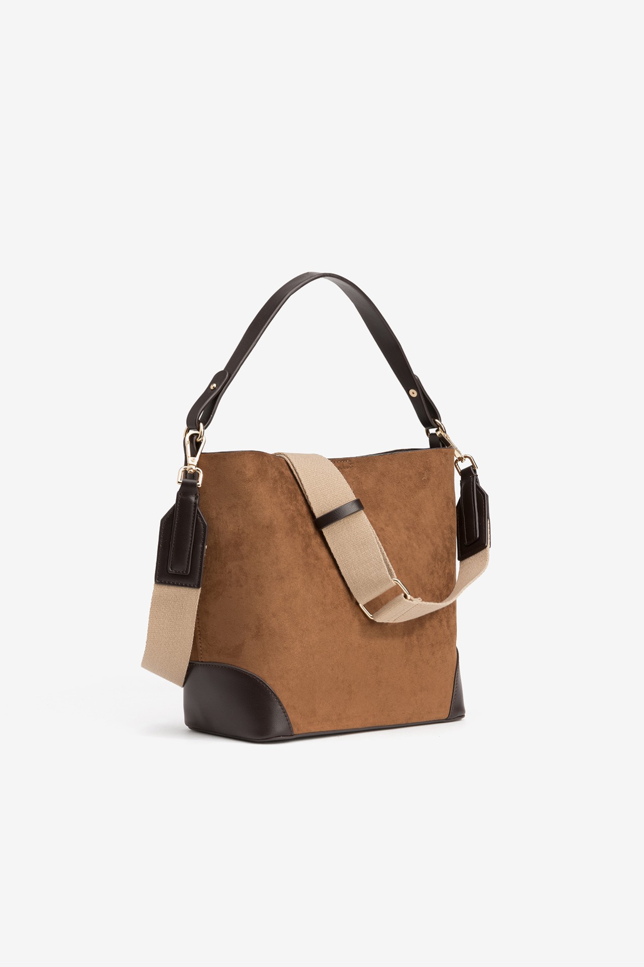 Brown Adjustable Strap Bag