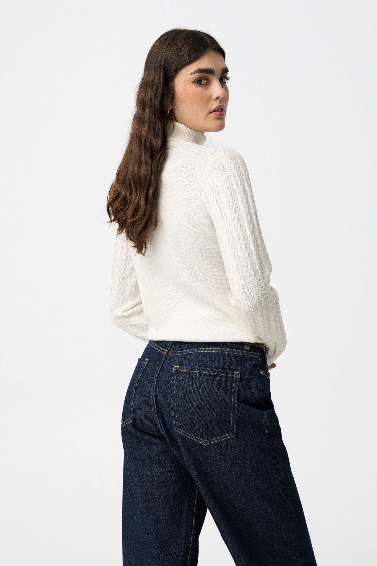 Relaxed Fit Soft Knit Sweater