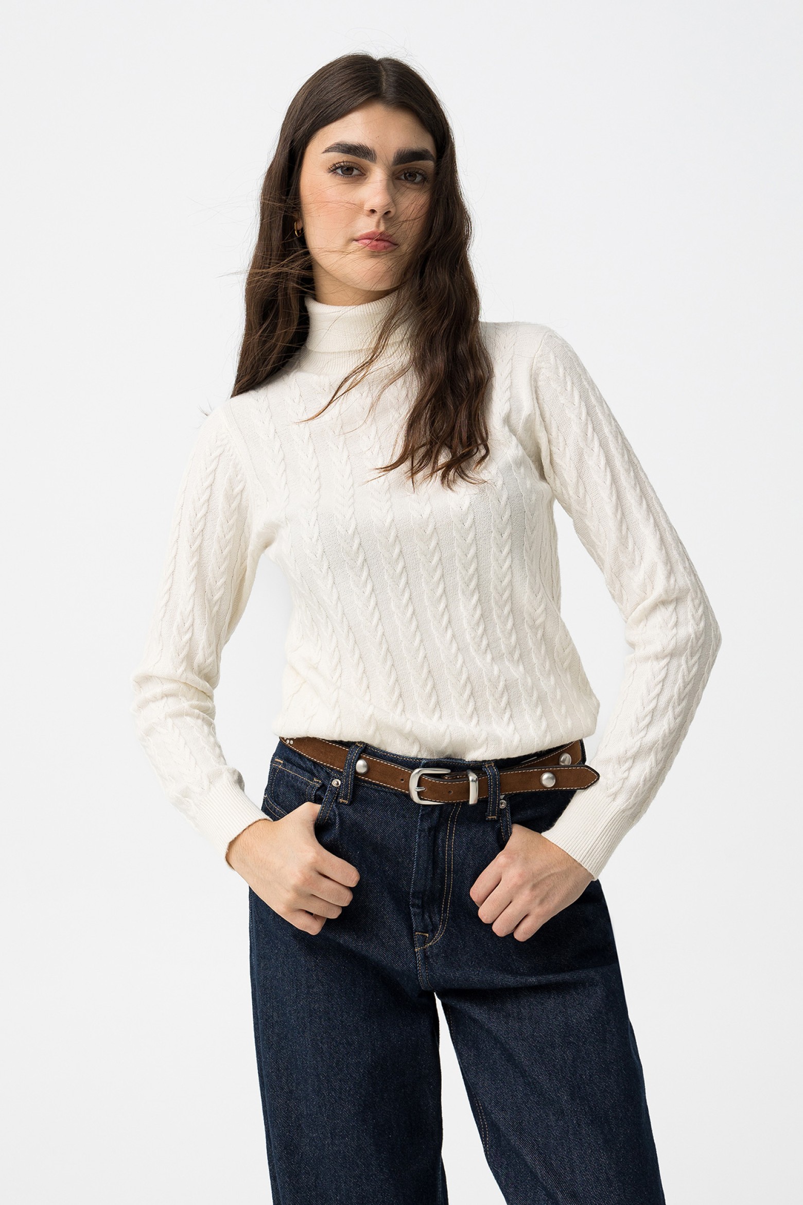 Relaxed Fit Soft Knit Sweater