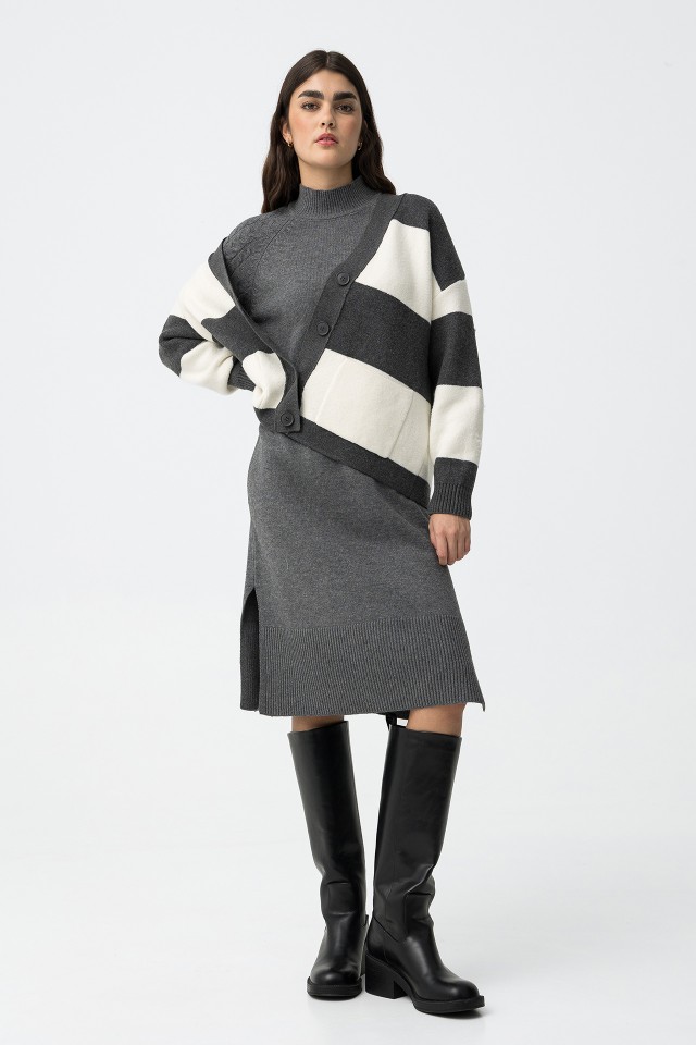 Regular Fit Knit Dress