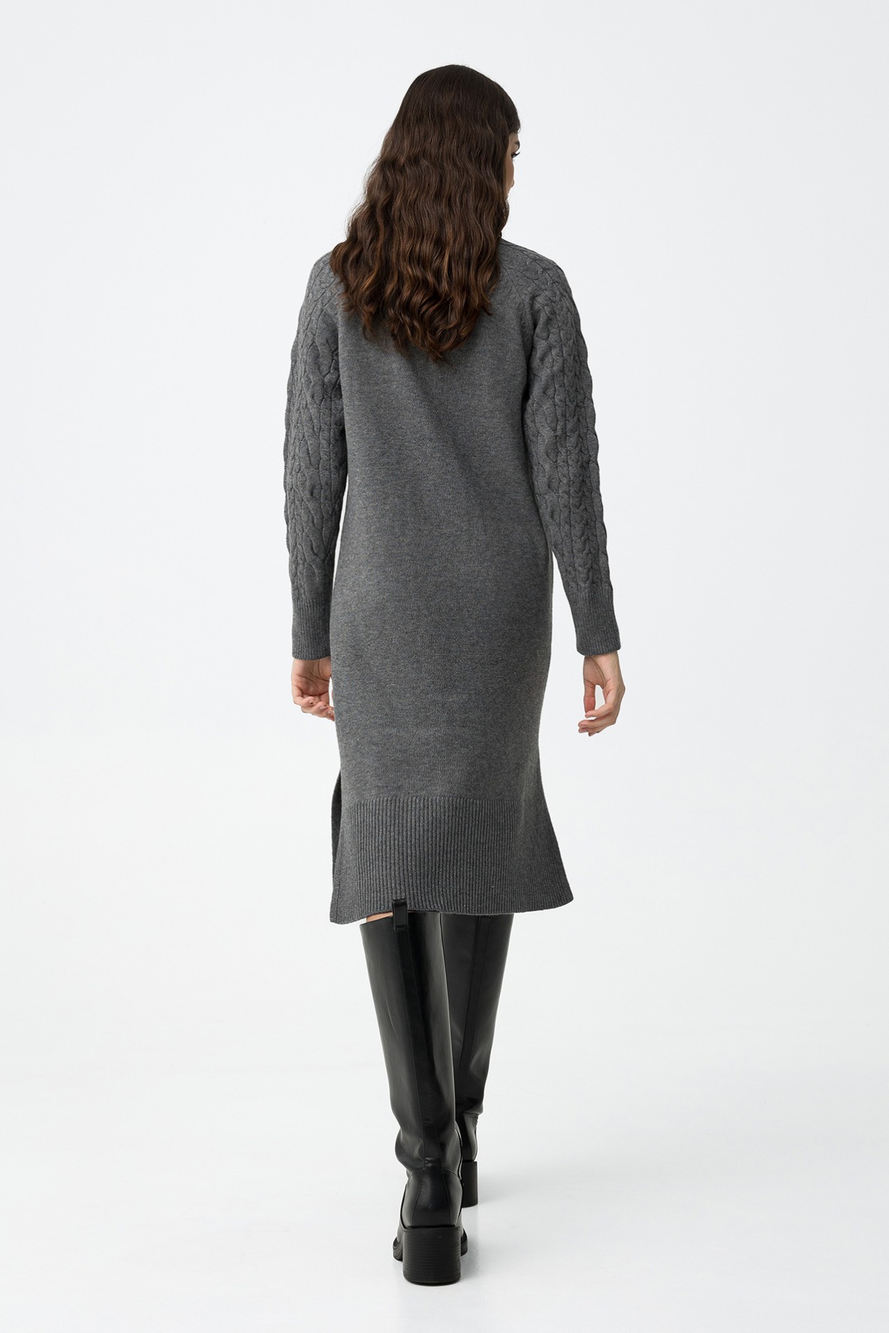 Regular Fit Knit Dress