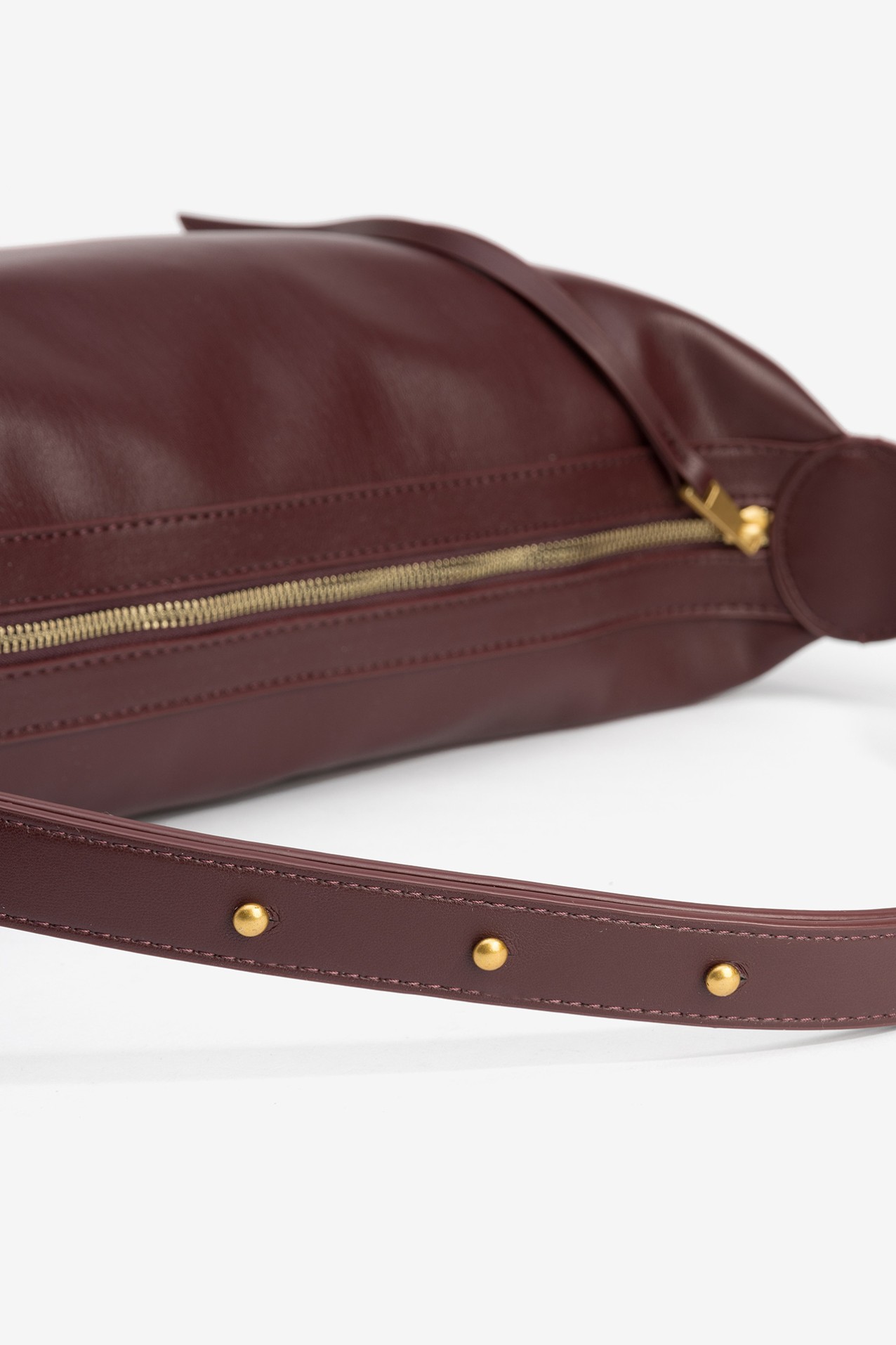 Chic Burgundy Shoulder Bag