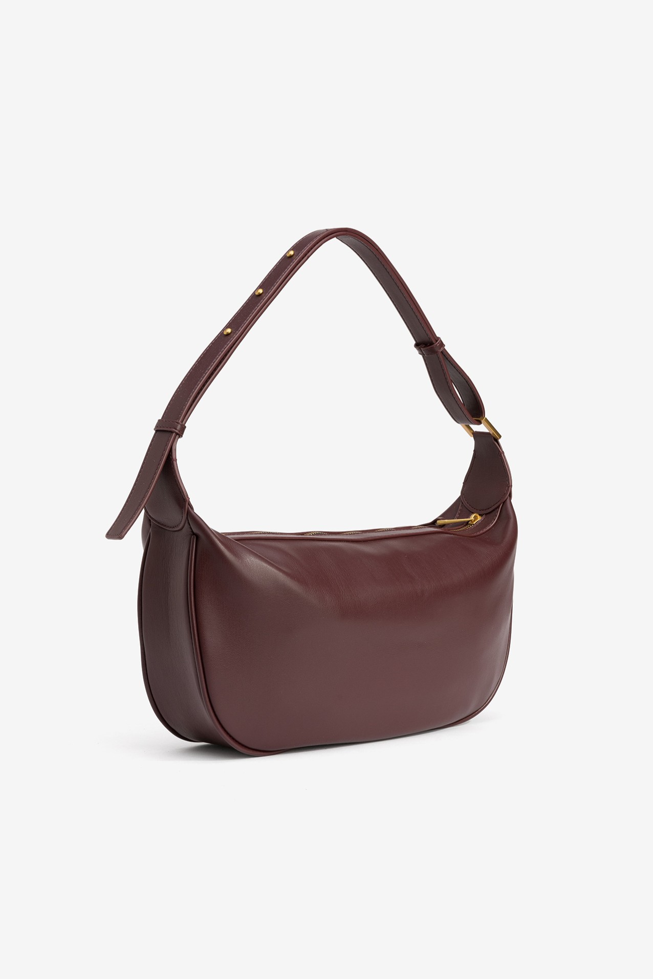 Chic Burgundy Shoulder Bag