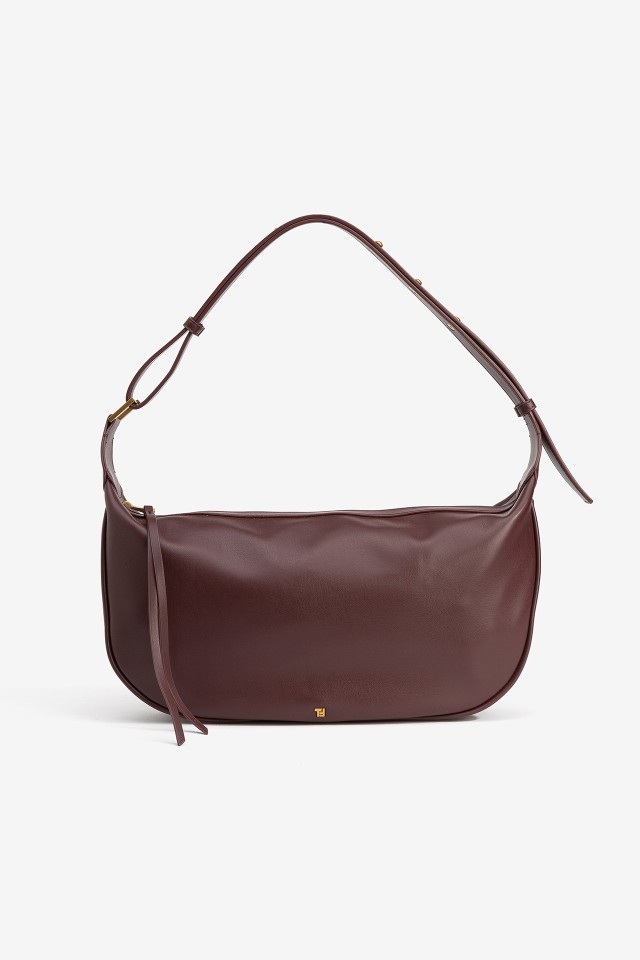 Chic Burgundy Shoulder Bag