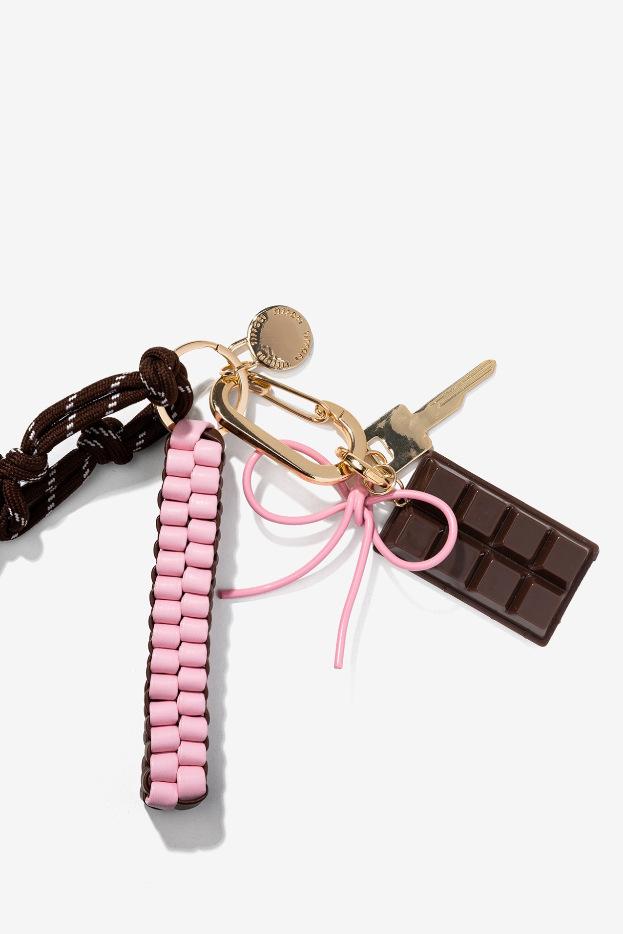 Pink Keychain Accessory