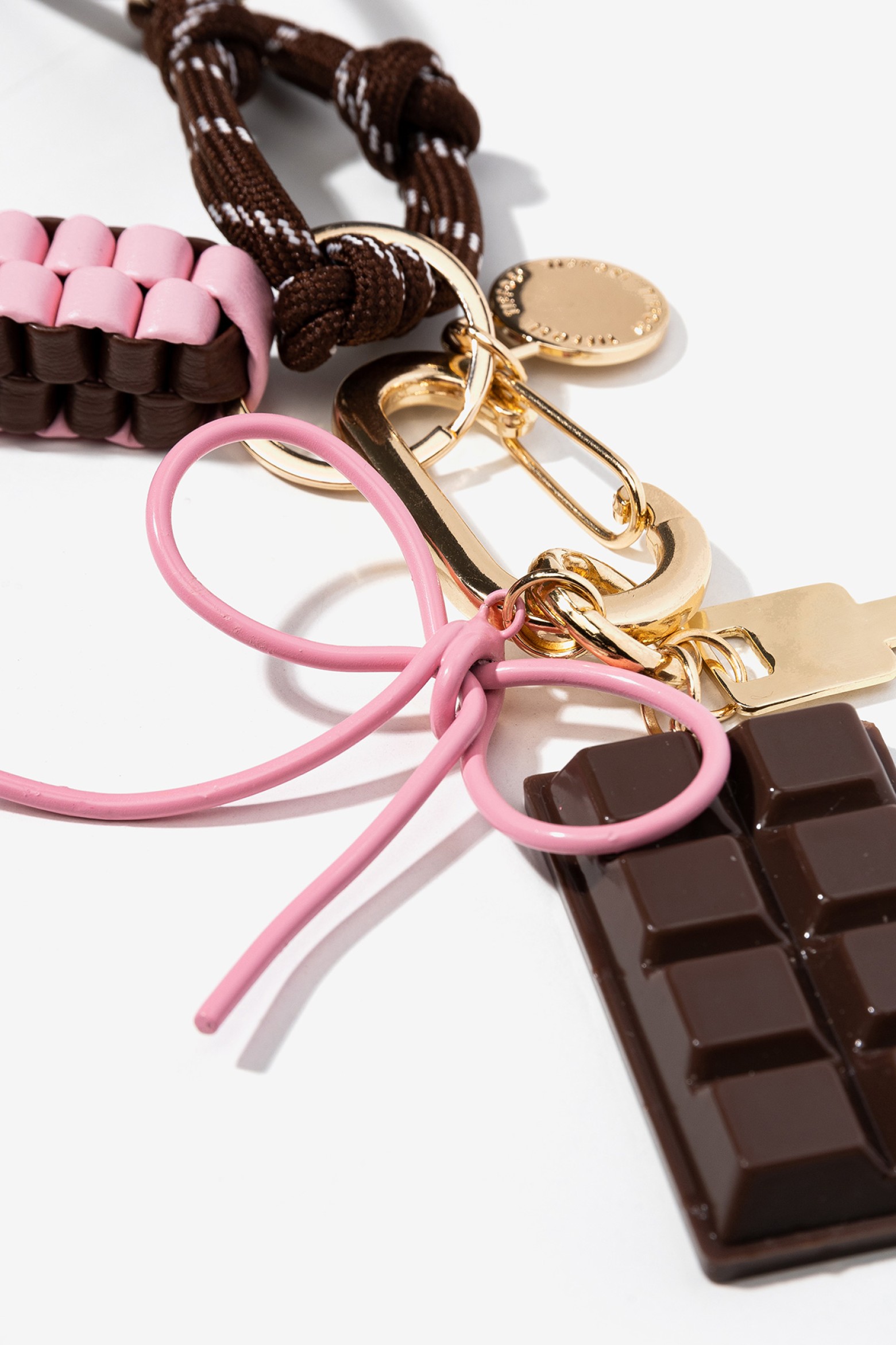 Pink Keychain Accessory