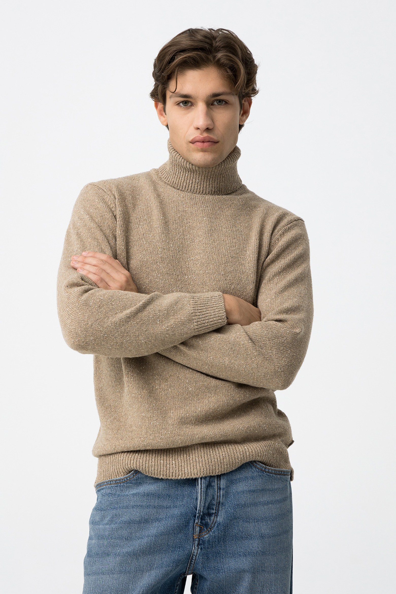 Camisola com Gola Alta