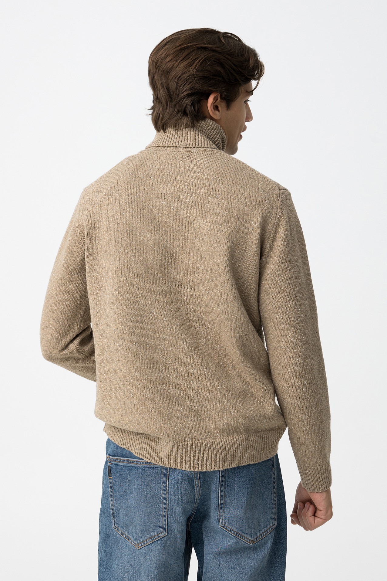 Camisola com Gola Alta