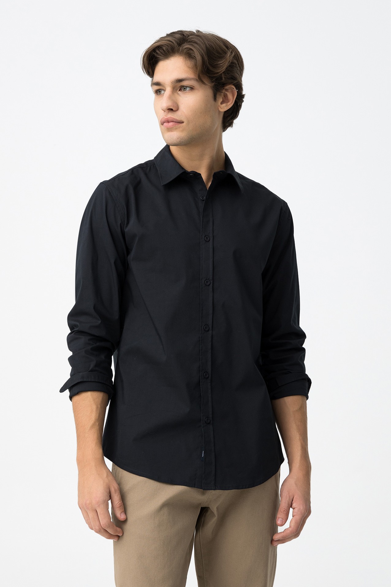 Camisa Slim Fit Easy Iron