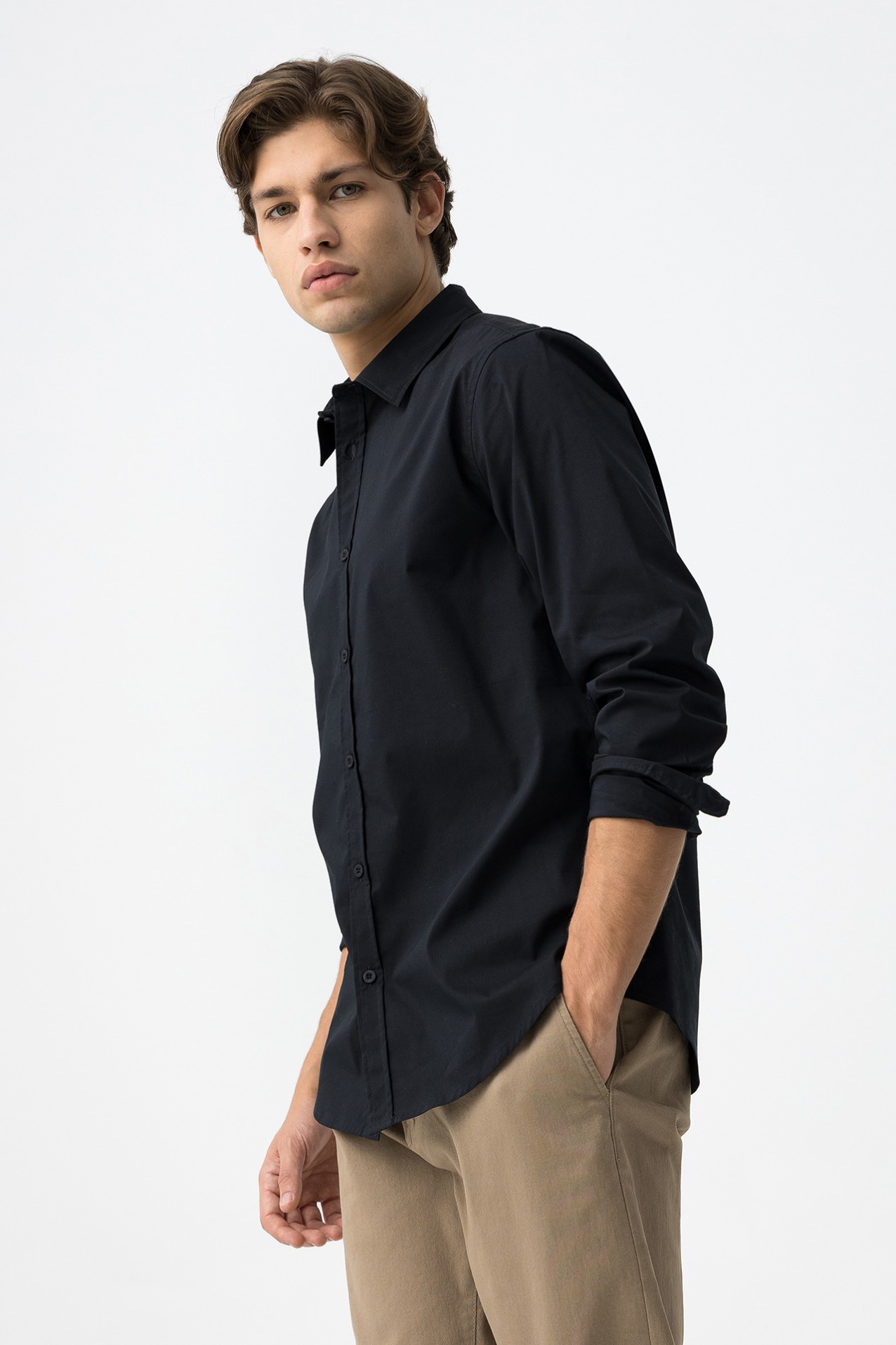 Camisa Slim Fit Easy Iron