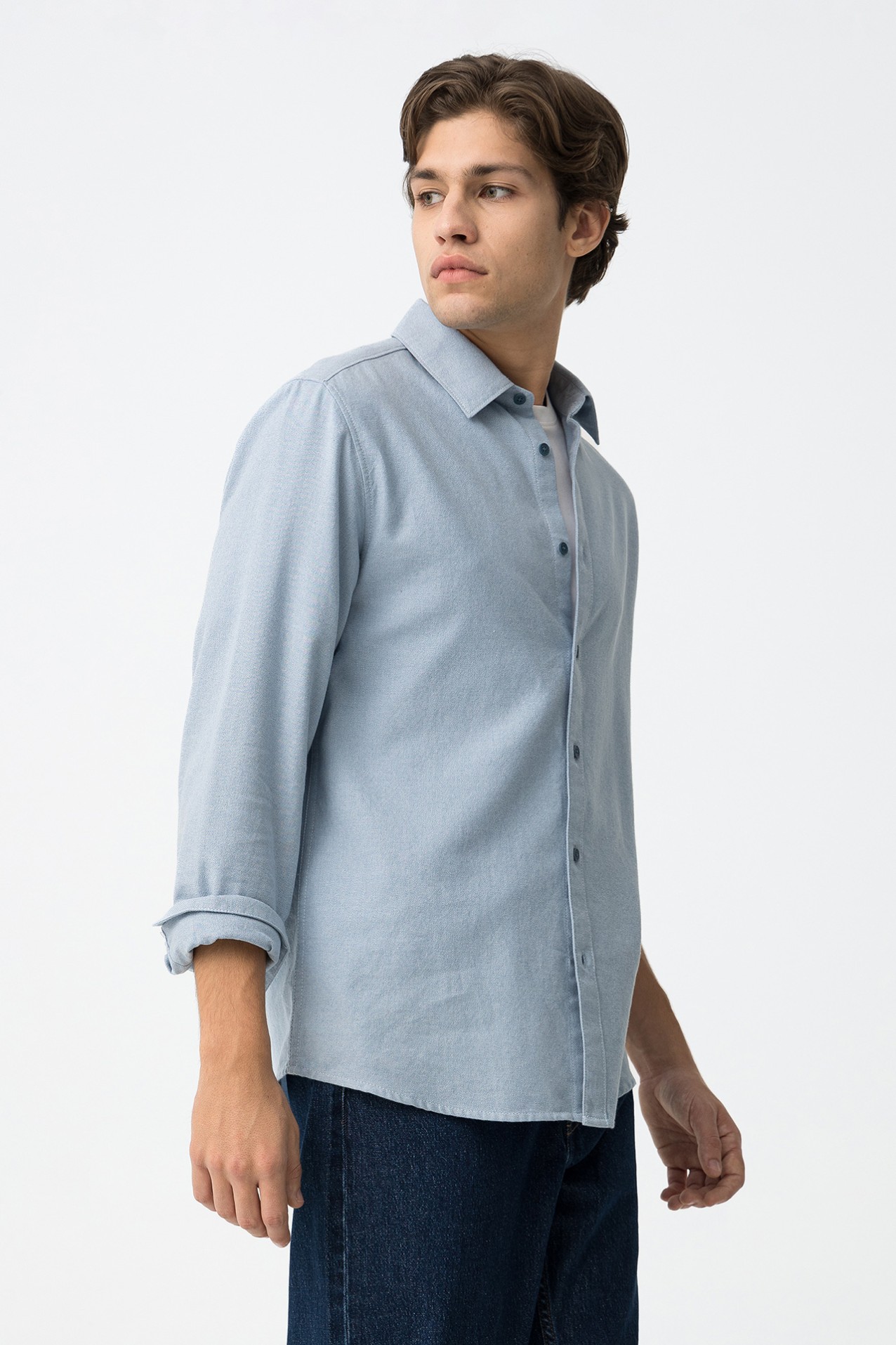 Camisa Regular de Algodn