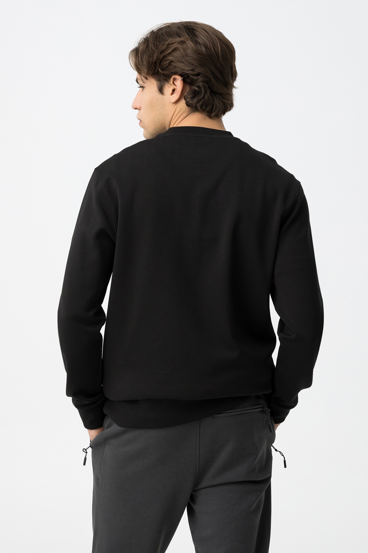 Sweatshirt Estampada com Relevo