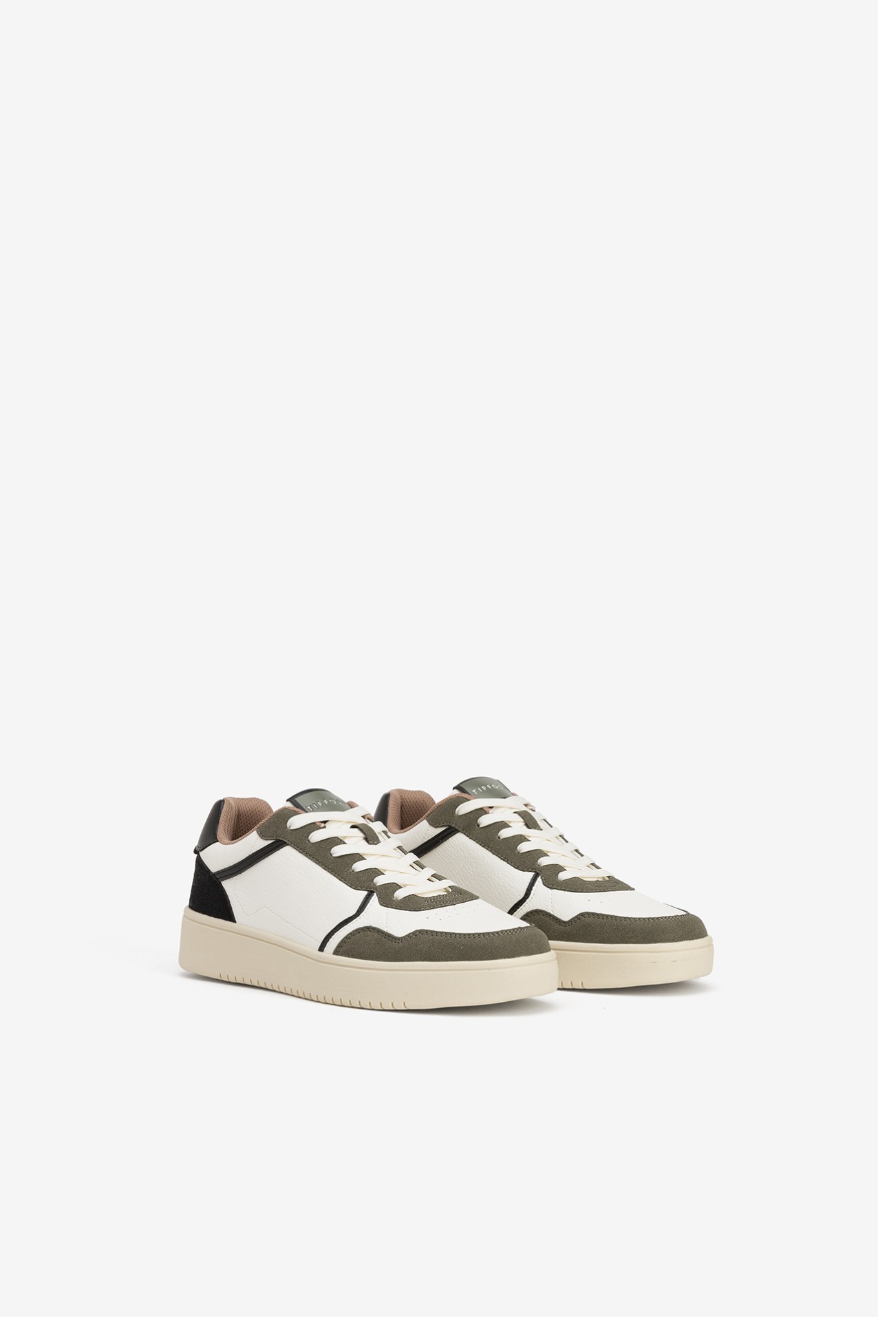 Green Accent Sneakers