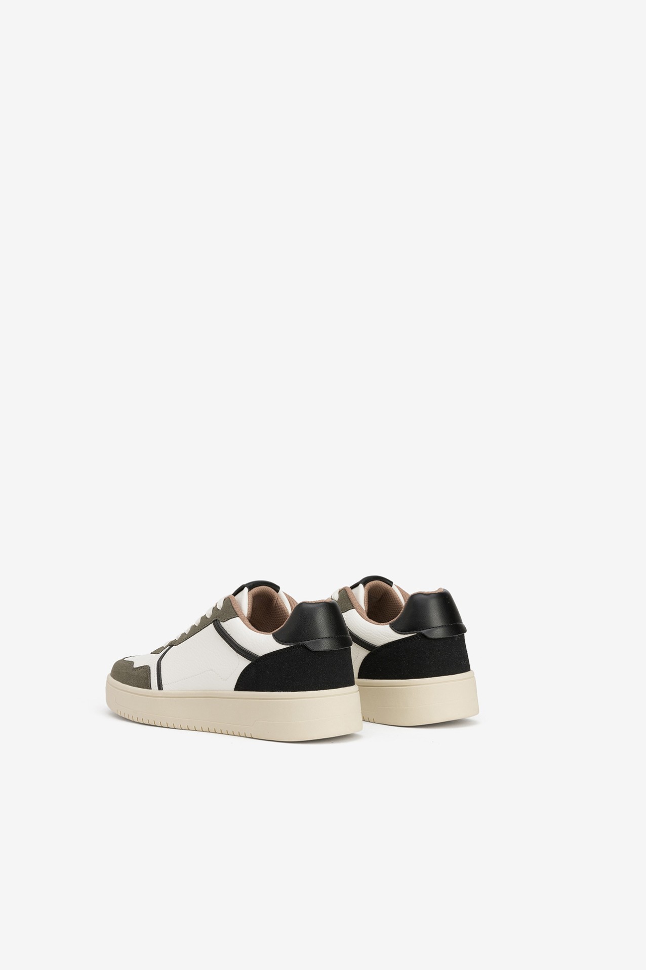 Green Accent Sneakers