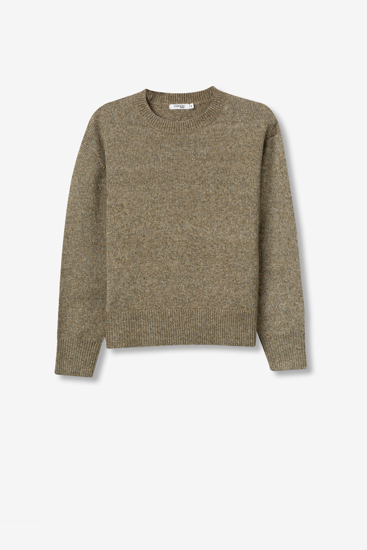 Metallic Sweater with Wool