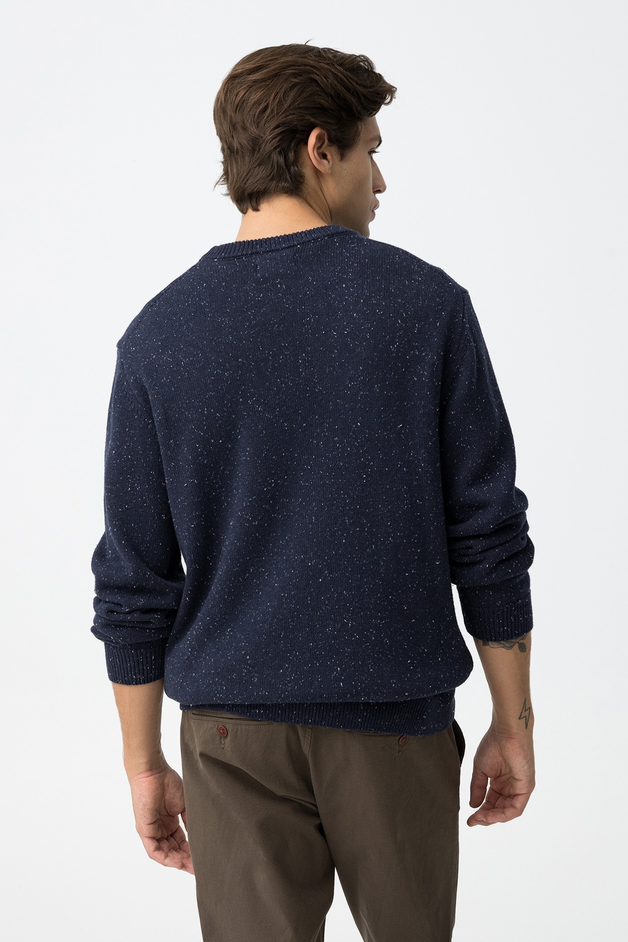 Jersey con Puntos Decorativos