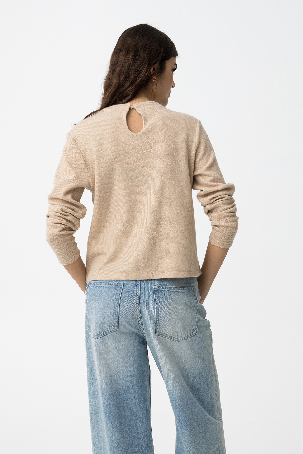 Camisola de Malha com Aplicaes