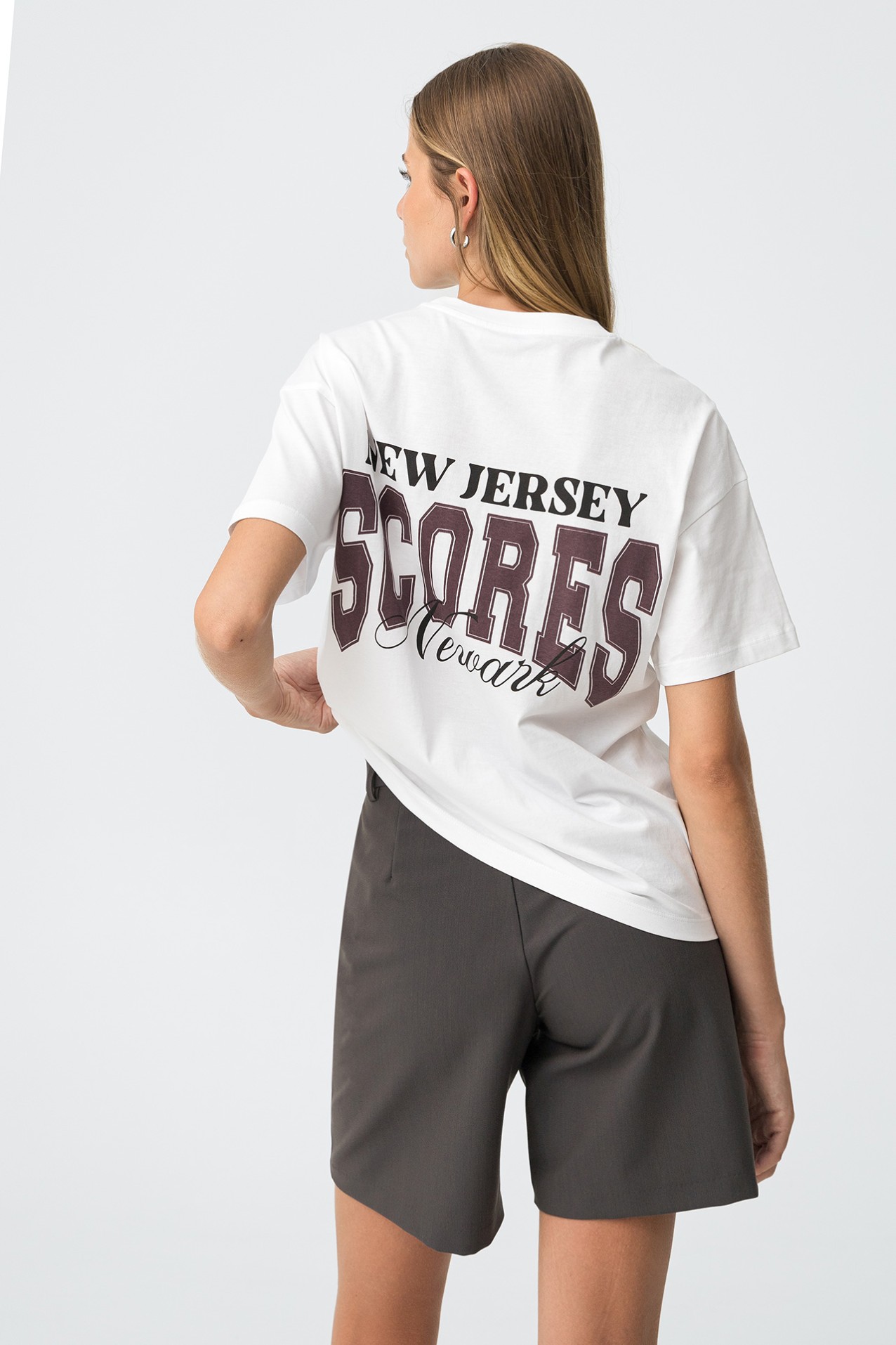 T-shirt Relaxed Fit Estampada