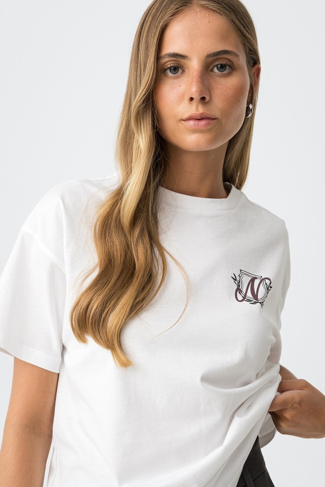 Camiseta Relaxed Fit Estampada