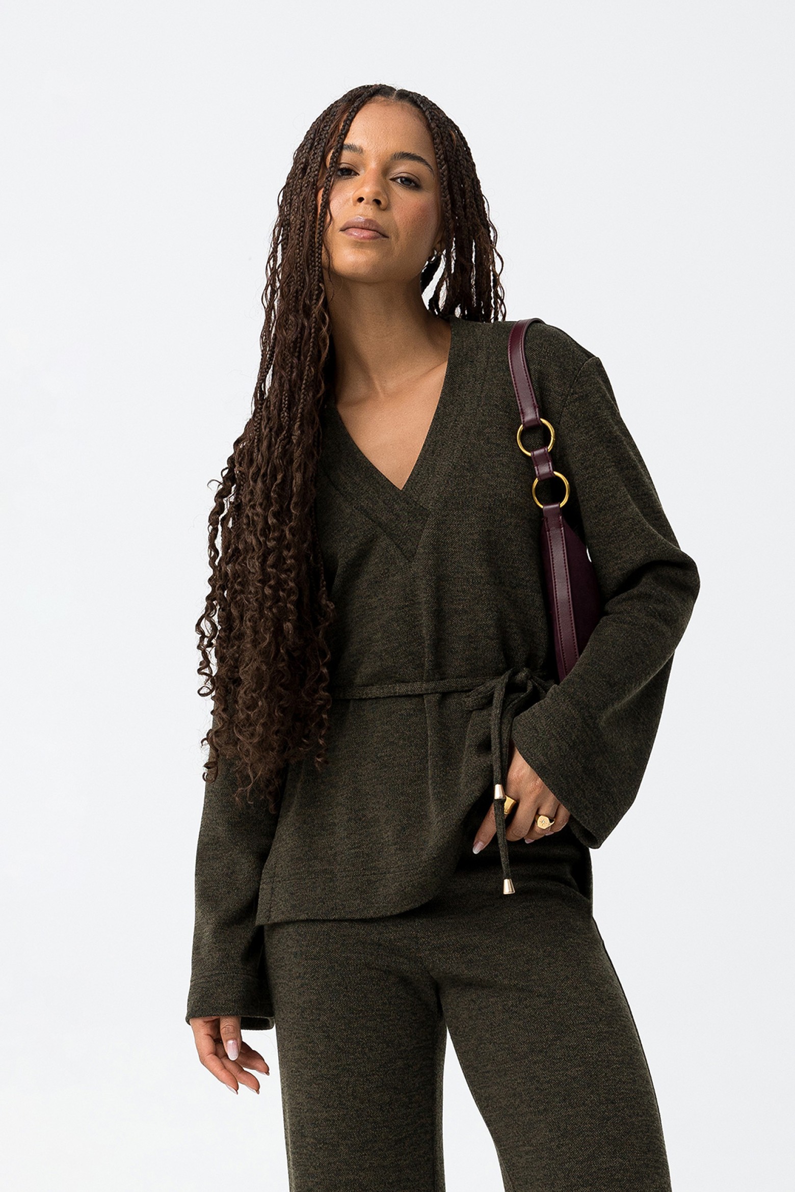 T-shirt Verde Escura