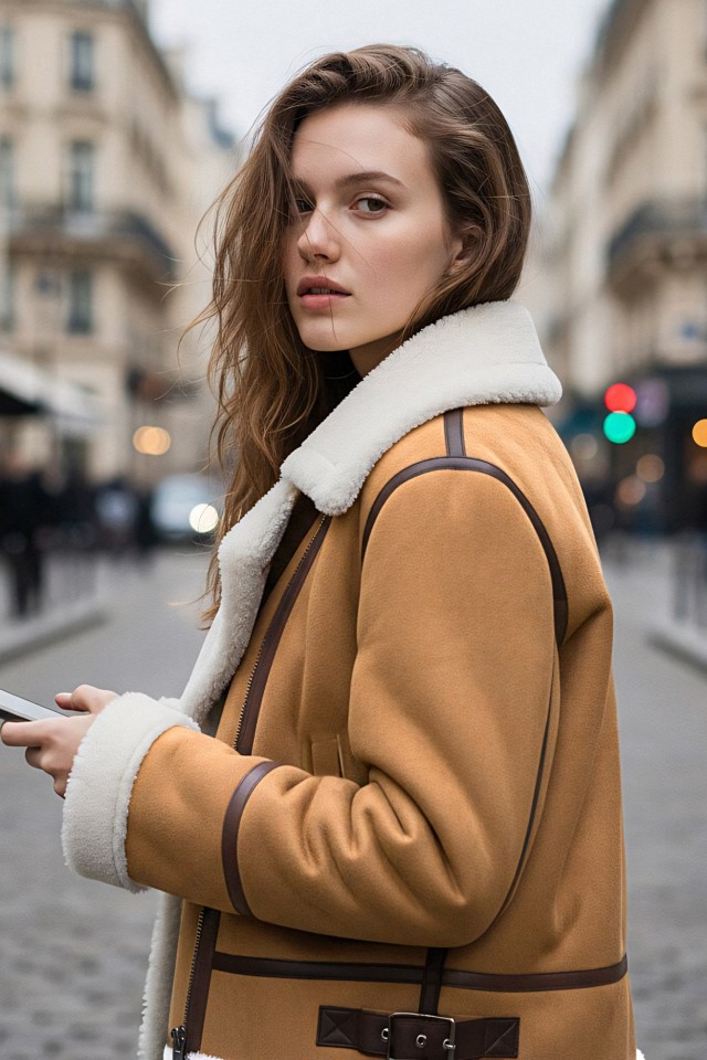 Casaco Relaxed Efeito Camura