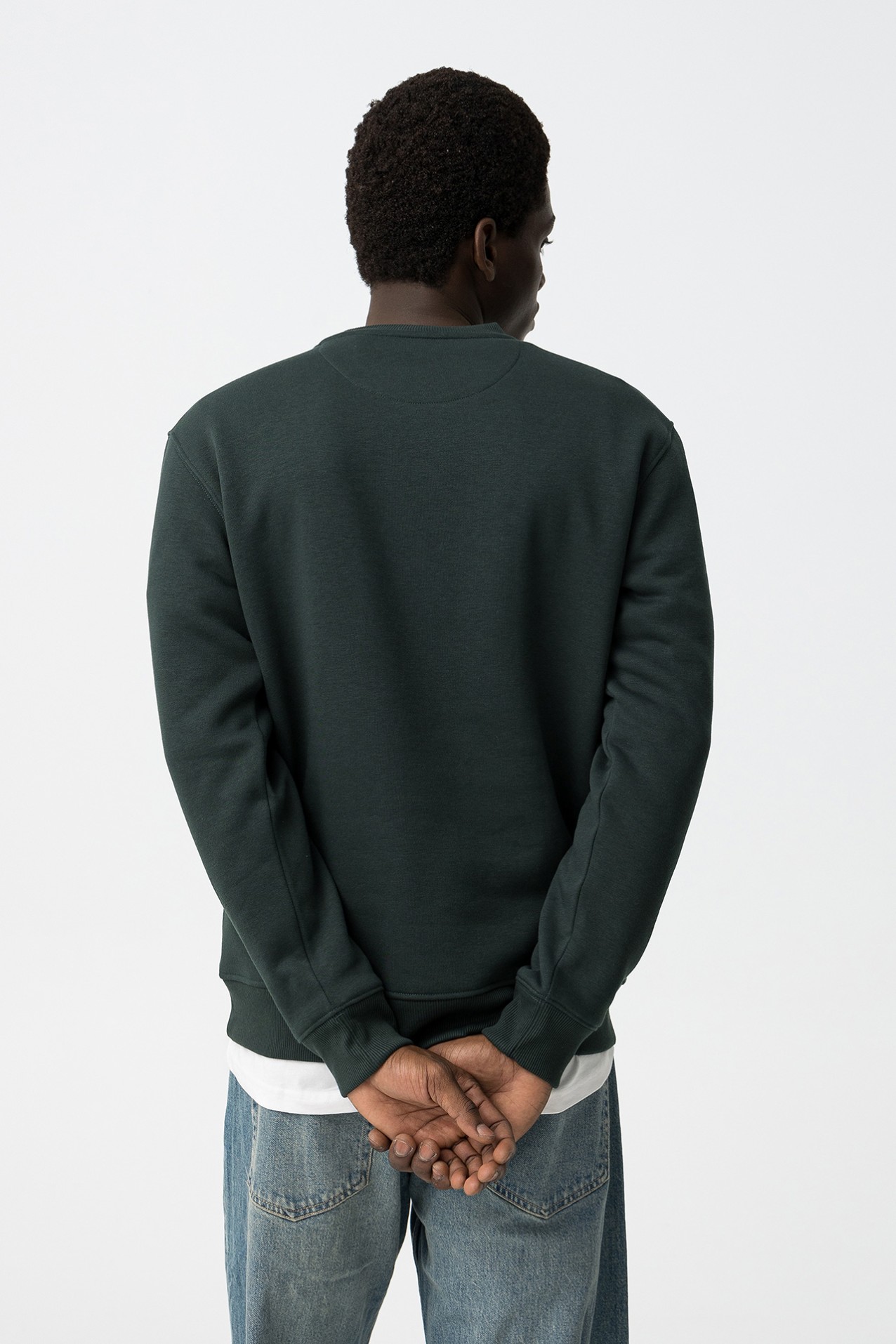 Sweatshirt com Bordado Frontal