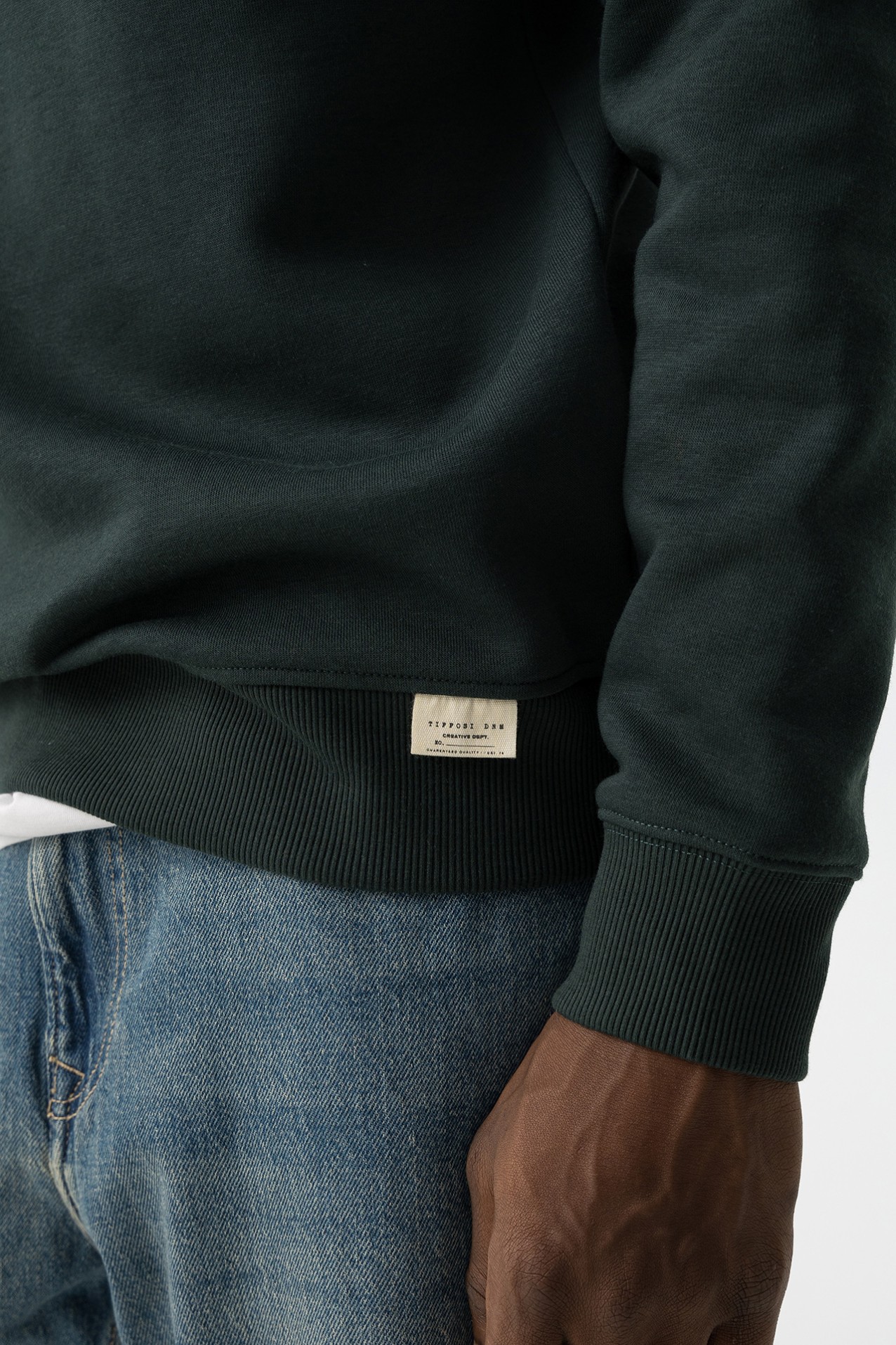 Sweatshirt com Bordado Frontal