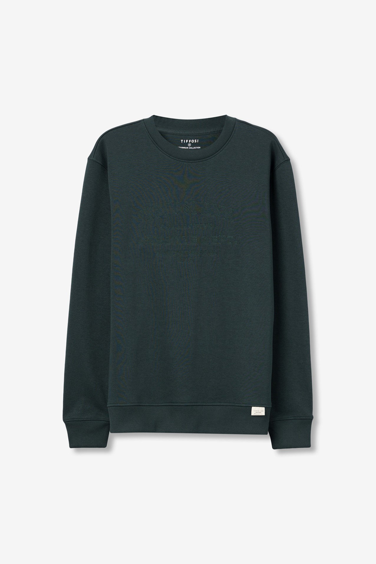 Sweatshirt com Bordado Frontal